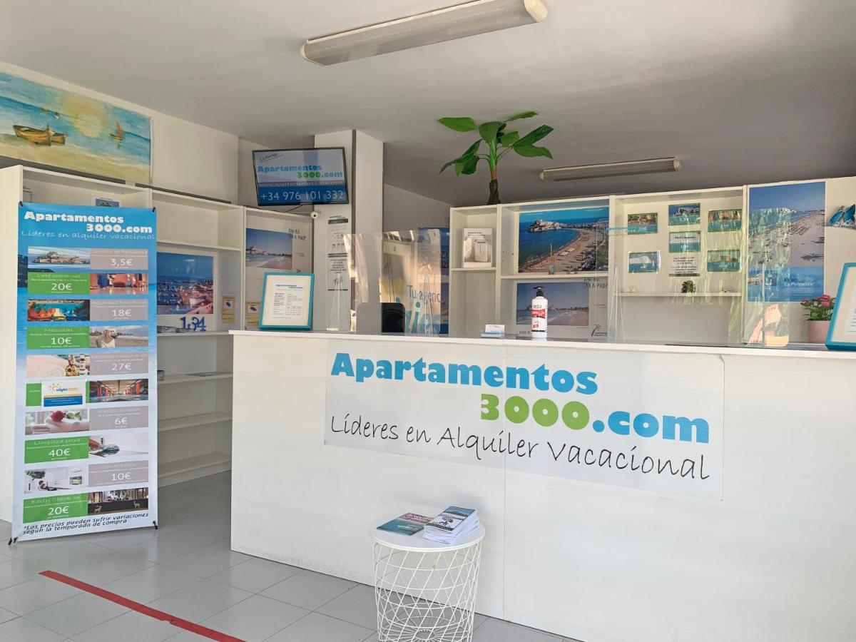 Apartamentos Las Palmeras 3000 Peñíscola エクステリア 写真
